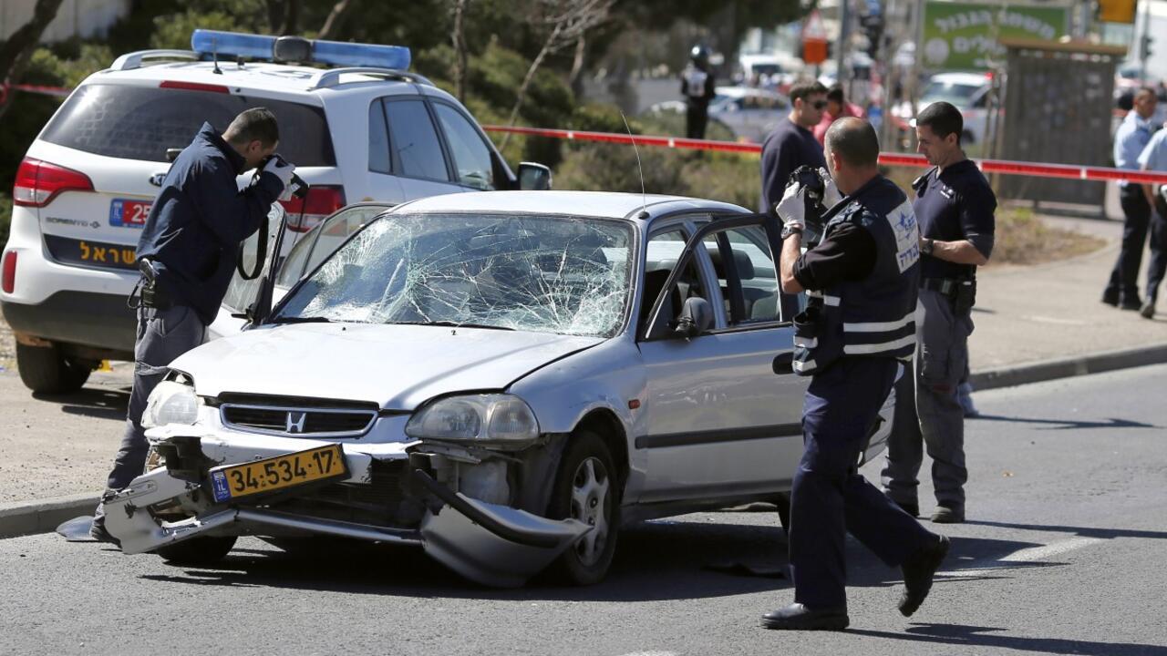 Israël plusieurs blessés lors d'une attaque à la voiture bélier à